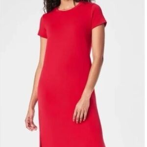 SPANX Vibrant Red Maxi Dress